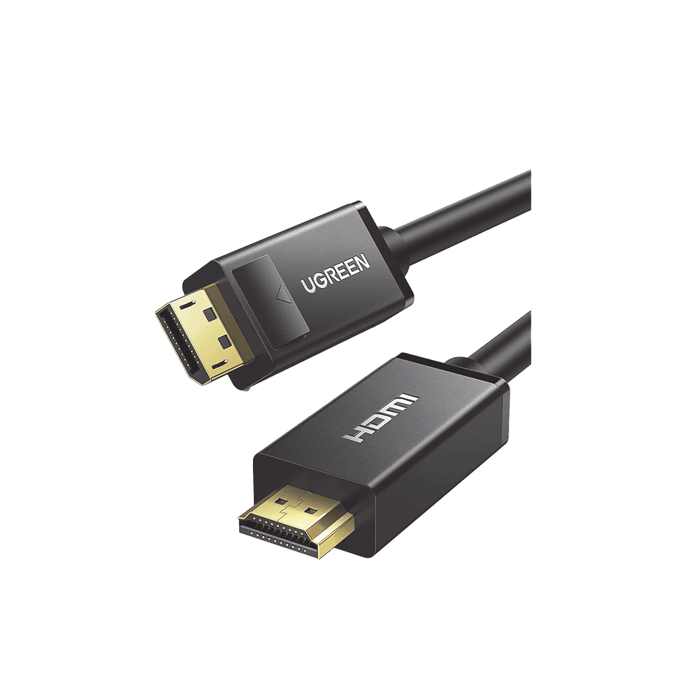 10204-l Cable DP Macho a HDMI Macho | Longitud 5m | Soporta 4K@30Hz | Soporta 3D | Cobre Estañado 28AWG | Blindaje interno múltiple | Transmisión Unidireccional | Botón de Liberación | Chip de Última Generación. 10204 1
