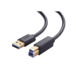 Cable USB-A 3.0 macho a USB-B macho / Ideal para Impresora, Escáner, Pianos, Barras de sonido, etc. / Plug & Play / Compatibilidad Universal / 2 metros 10372-AD-1-l