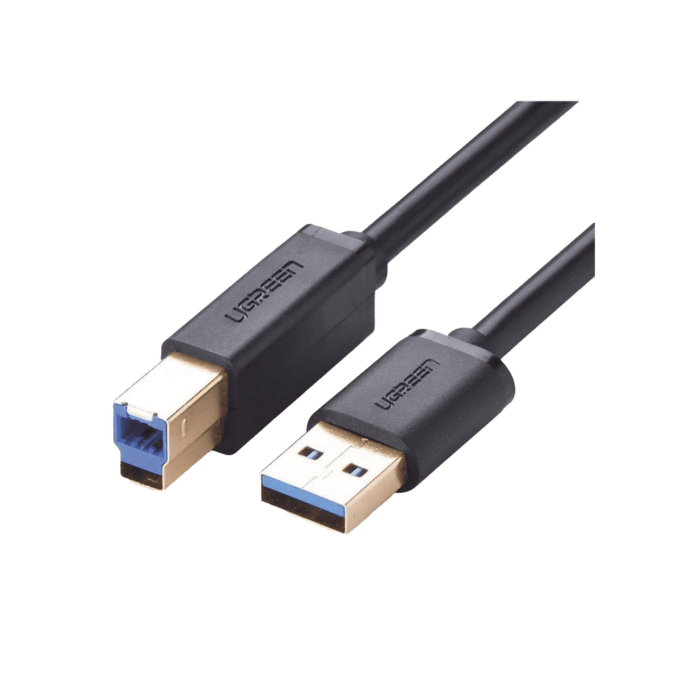 10372-l Cable USB-A 3.0 macho a USB-B macho / Ideal para Impresora, Escáner, Pianos, Barras de sonido, etc. / Plug & Play / Compatibilidad Universal / 2 metros 10372 1