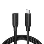 Cable USB-C Macho a USB-C Hembra | 1metro | USB-C 3.1 Gen 2 | Compatible con Thunderbolt 3 | TPE | Transferencia de Datos 10 Gbps | Soporta hasta 100W para Carga Rápida | Reversible. 10387-l