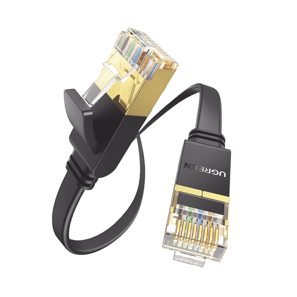11261-FRENTE-l Cable Ethernet Plano Cat7 U/FTP 10 Gigabit 600MHz 2m 11261 2