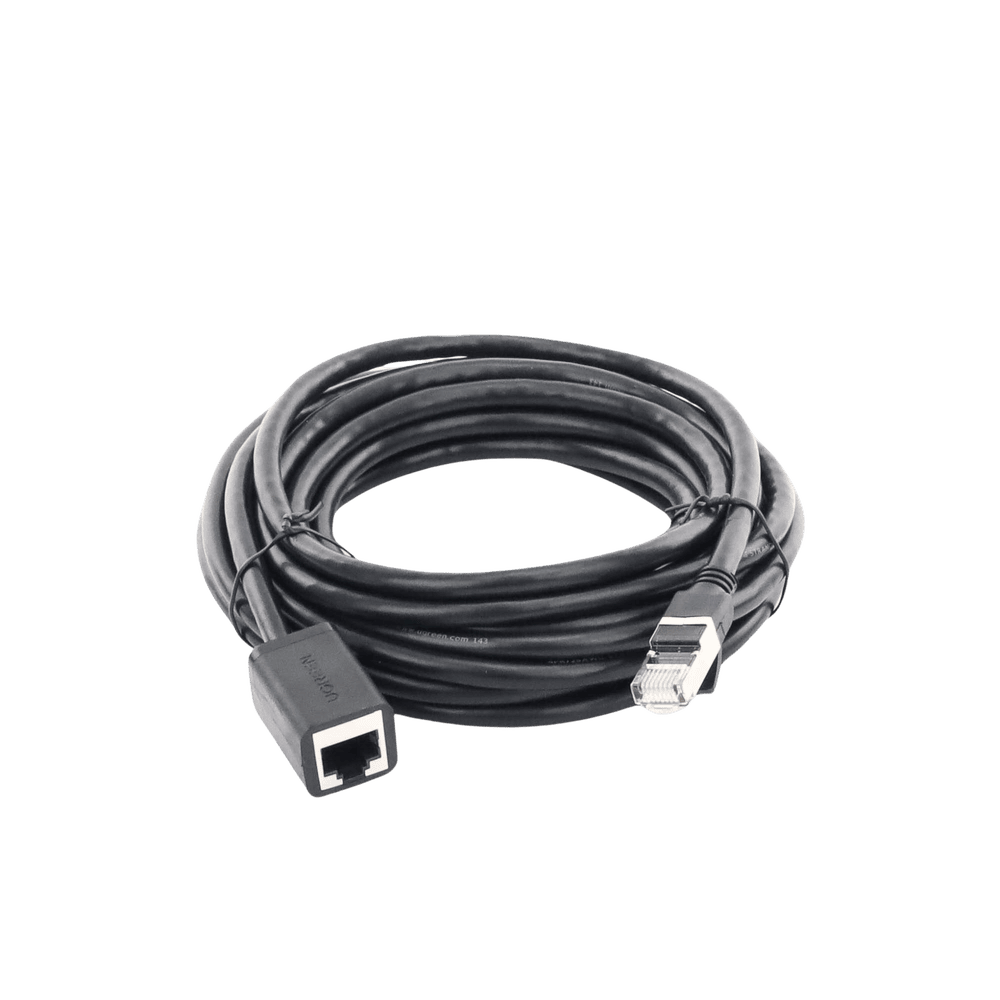 11283-AD-1-l Cable de Extensión Cat6 RJ45 F/UTP / Macho a Hembra / 5m / Método de conexión 568B / Velocidad de transmisión 1000Mbps / Ancho de banda del canal 250MHz /Caja de Cobre / Negro 11283 2