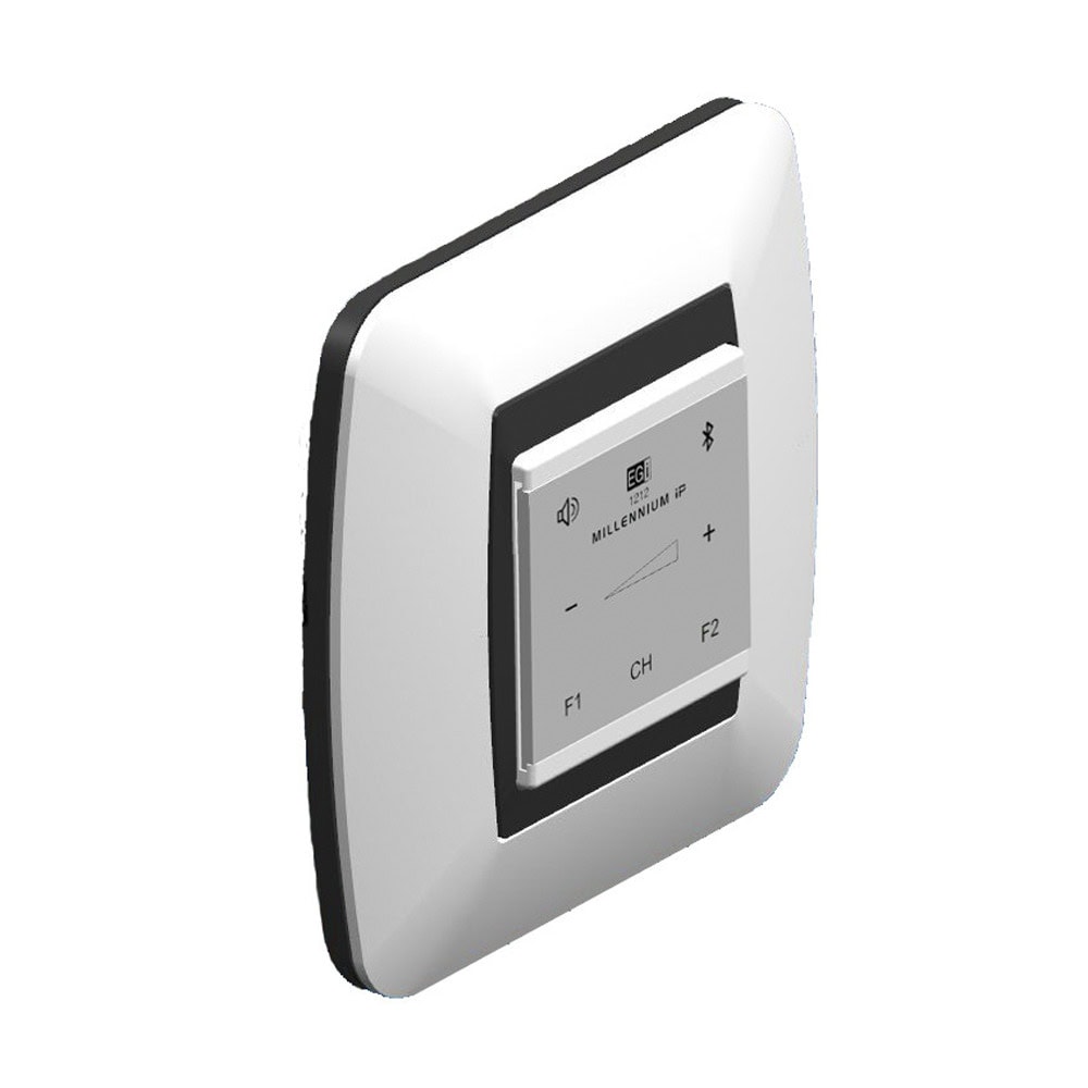 1212-AD-2-l Mando Bluetooth IP | Control Táctil | Compatible Sistema Millennium | Alimentación PoE | Color Blanco | 1212 2