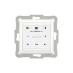 Mando Bluetooth IP | Control Táctil | Compatible Sistema Millennium | Alimentación PoE | Color Blanco | 1212-AD-3-l