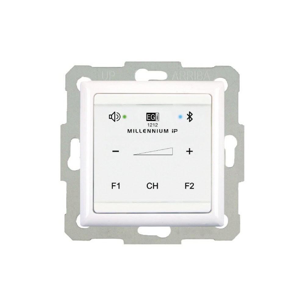 1212-AD-3-l Mando Bluetooth IP | Control Táctil | Compatible Sistema Millennium | Alimentación PoE | Color Blanco | 1212 3