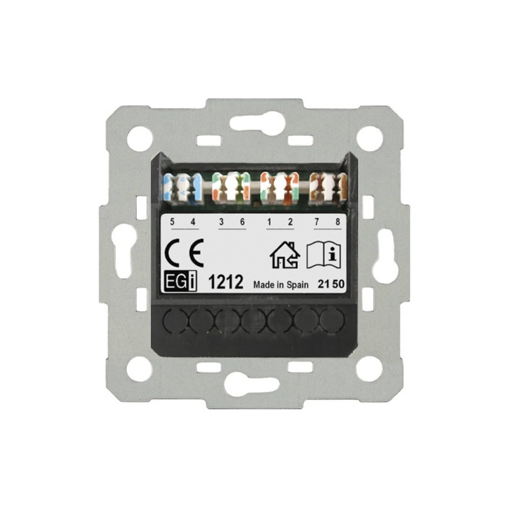 1212-AD-4-l Mando Bluetooth IP | Control Táctil | Compatible Sistema Millennium | Alimentación PoE | Color Blanco | 1212 4