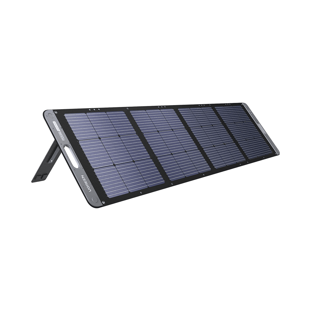 15114-l Panel Solar Plegable 200W / Recomendado para el Power Station Portable de 1200W UGREEN / Alta Eficiencia de Conversión / Alineación Inteligente de la Luz Solar / Resistente Al Agua y Duradero / Incluye Cable XT60 Macho a Macho 2m. 15114 1
