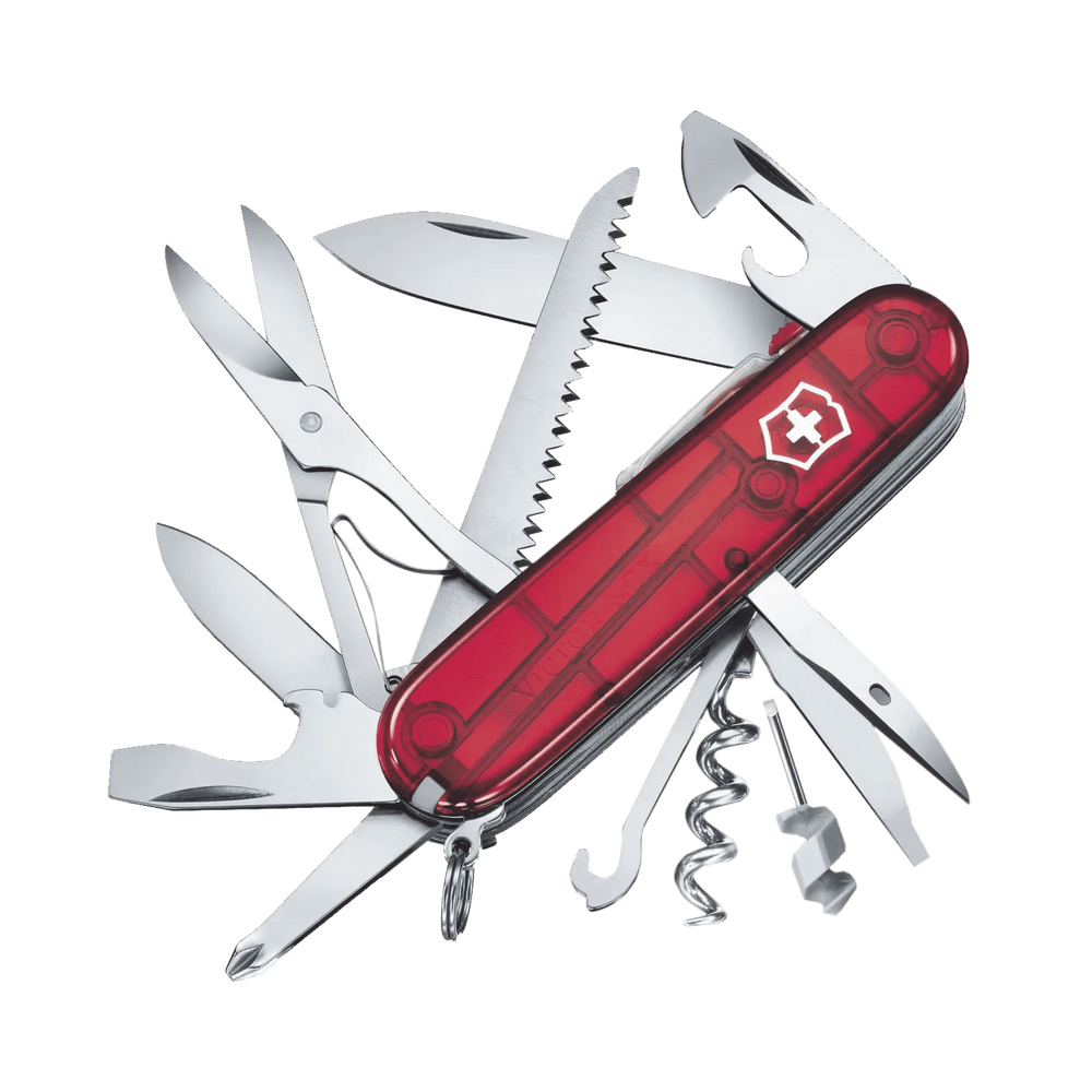17915T-l Navaja Victorinox de Bolsillo Mediana Huntsman Lite de 21 Funciones con Luz LED 17915T 1