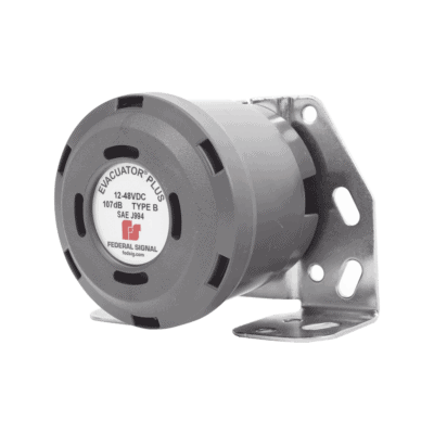 Alarma de Reversa Vehicular y Sirena de Evacuación, 12-48 Vcc, 107 dB