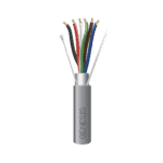 Bobina de 305 Metros (1000 Pies) de Cable / 6 x 22 AWG Blindado / Riser / Color Gris / Para Aplicaciones de Audio, Seguridad y Control 22061109_1000-l