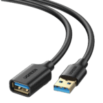 Cable Extensor USB 3.0 / 3 Metros / Macho-Hembra / 5 Gbps / Ultra Durabilidad / Núcleo de cobre estañado 28/22 AWG / Blindaje interior múltiple / Ideal para teclado, mouse , etc. 30127-AD-3-l