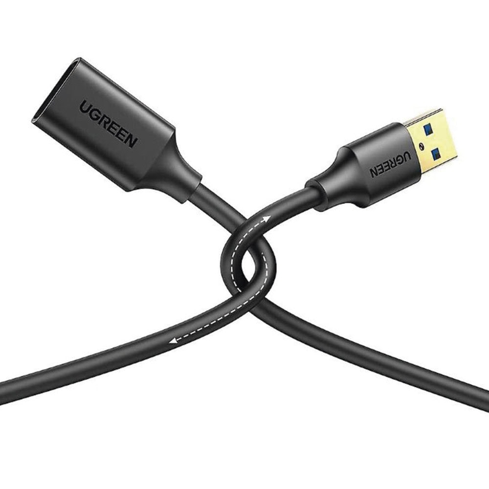 30127-AD-5-l Cable Extensor USB 3.0 / 3 Metros / Macho-Hembra / 5 Gbps / Ultra Durabilidad / Núcleo de cobre estañado 28/22 AWG / Blindaje interior múltiple / Ideal para teclado, mouse , etc. 30127 4