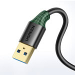 Cable Extensor USB 3.0 / 3 Metros / Macho-Hembra / 5 Gbps / Ultra Durabilidad / Núcleo de cobre estañado 28/22 AWG / Blindaje interior múltiple / Ideal para teclado, mouse , etc. 30127-AD-6-l