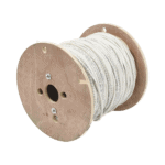 Carrete de 152 Metros (500 Pies) de Cable / 2 x 16 AWG / Blindado / Plenum / Color Blanco / Para Aplicaciones de Audio, Seguridad y Control 32215012-LAT-IZQ-l