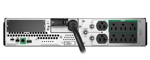 APC SMT3000RM2UC sistema de alimentación ininterrumpida (UPS) Línea interactiva 2,88 kVA 2700 W 8 salidas AC No Break Capacidad 2880 VA 2700 watts, 120V, APC SMT3000RM2UC, 2880 VA, 2700 W, 3 h, Negro, Industrial y Oficina SMT3000RM2UC 3