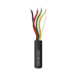 Carrete de Cable 305 Metros (1000 Pies) / 4 x 18 AWG / Cable Direct Burial / Para Uso en Intemperie / Uso en Aplicaciones en Sistemas de Detección de Incendio, Sistemas de Evacuación, Control de Acceso 41571008-l