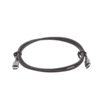 Cable USB-C a USB-C | 1 Metro (3.28 Pies) | Transferencia de Datos de 480 Mbps | Carga Rápida de Hasta 60W | QC 4.0/3.0/2.0 | PD3.0 | FPC | AFC | Protección Integrada | Caja de Aluminio | Nylon Trenzado | Color Negro 50150-AD-3-l