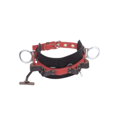Cinturón de Liniero de Lujo, Fabricado en Poliéster, con 2 Anillos tipo D, Talla 40.