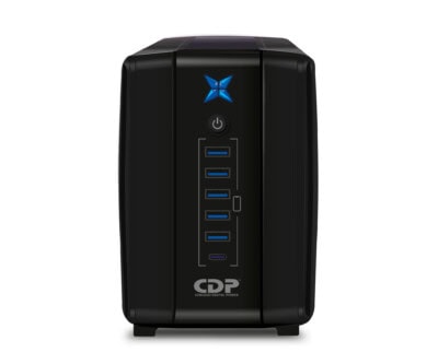 CDP R-UPR1008 1000VA/500W UPS Interactiva AVR 8 Salidas, 300 Julios, 120 Vac