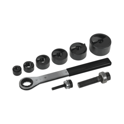 Juego de 6 Sacabocados de 1/2" a 2". con Estuche