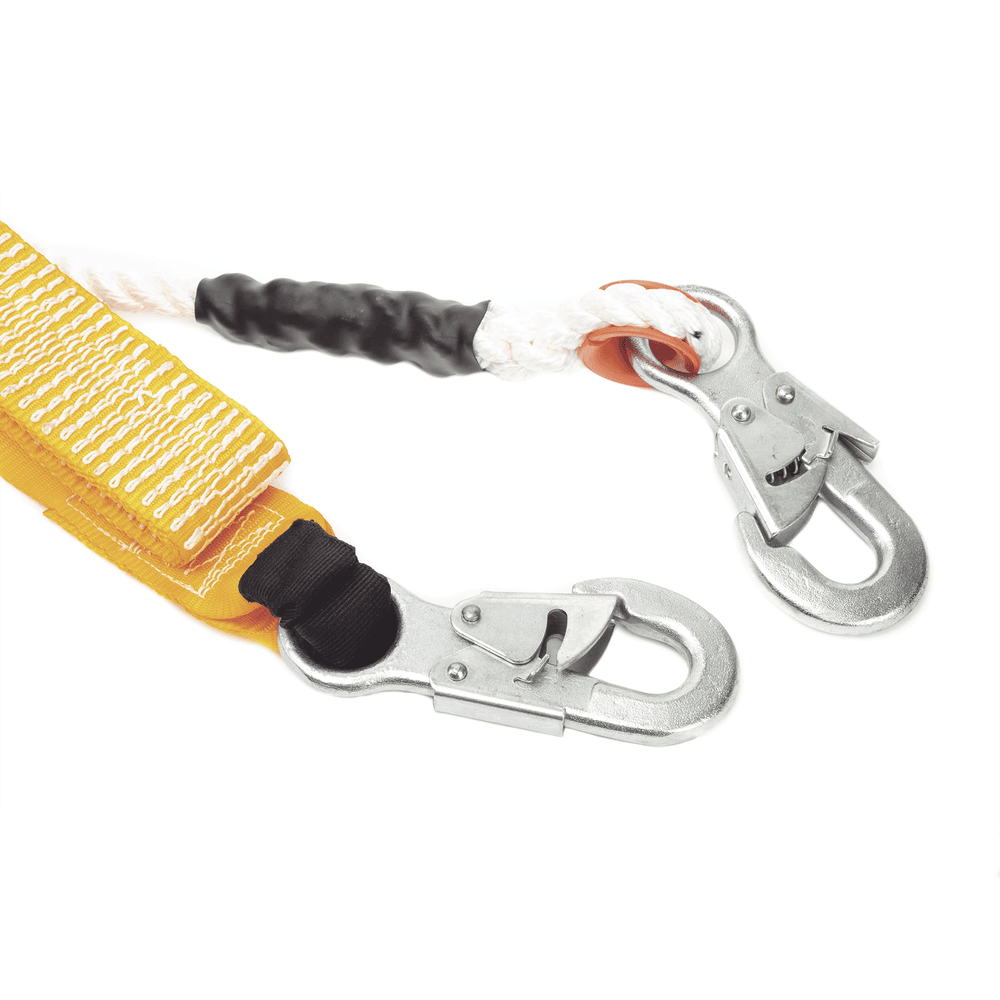 543015D-FRENTE-l Amortiguador con Cable de Protección de Nylon y 2 Ganchos de Seguro Doble. 5430-15-D 2