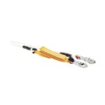 Amortiguador con Cable de Protección de Nylon y 2 Ganchos de Seguro Doble. 543015D-LAT-DER-l