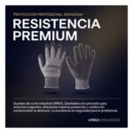 Guantes talla mediana supraneema con recubrimiento de nitrilo. 5_0S400