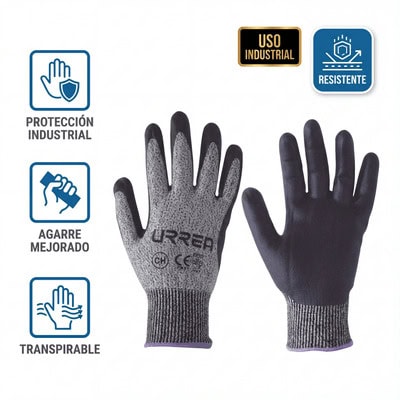 5_1S400 Guantes talla mediana supraneema con recubrimiento de nitrilo. SYS-USGDM 3