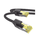 Cable Ethernet Cat7 CLASSâ… F/FTP Redondo con Malla de Nylon 1 Metro 80421-FRENTE-l