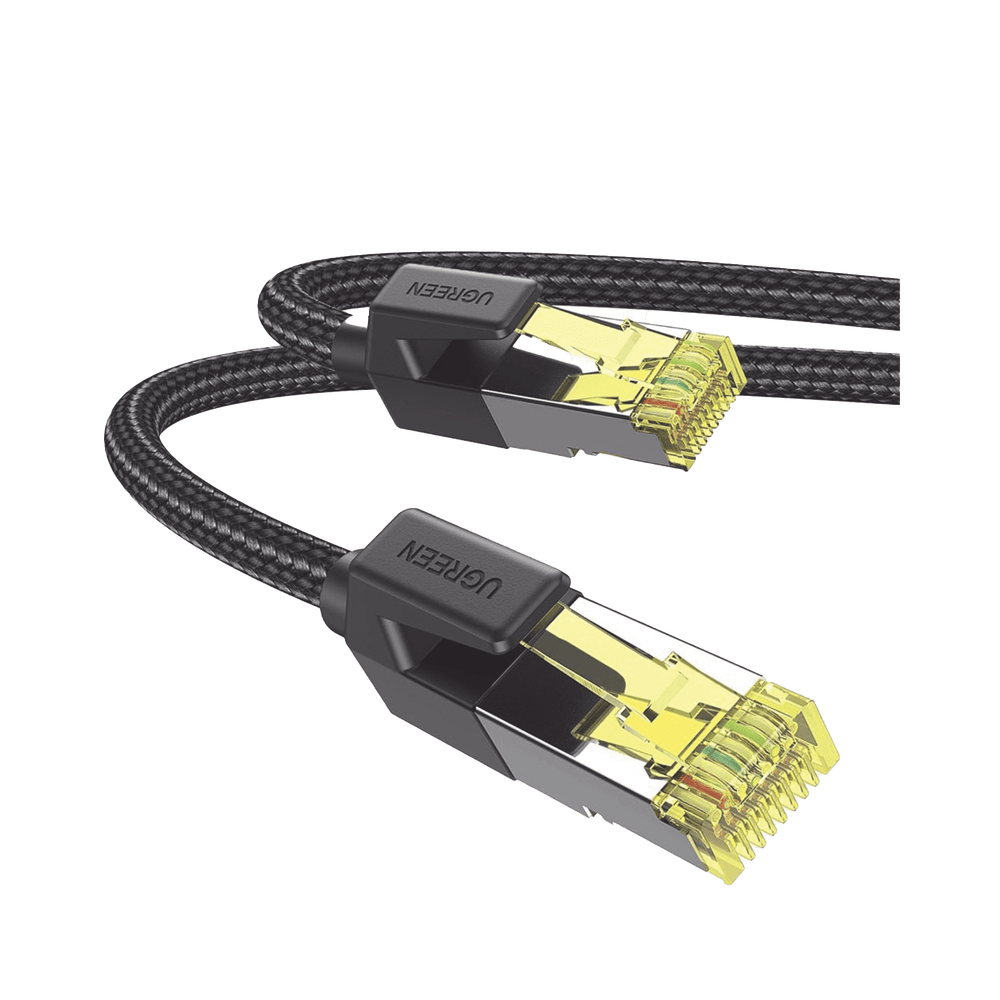 80425-FRENTE-l Cable Ethernet Cat7 CLASSâ… F/FTP Redondo con Malla de Nylon 5 Metros 80425 2