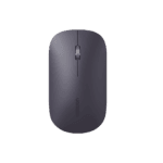 Mouse inalámbrico 2.4 GHz | Ultra Delgado y Silencioso | DPI 1000/1600/2000/4000 (Ajustable) | Alcance 10m | Scroll de Aluminio | Adaptable a diferentes superficies | Diseño suave al tacto | Contiene Receptor USB | Color Negro. 90372-FRENTE-l