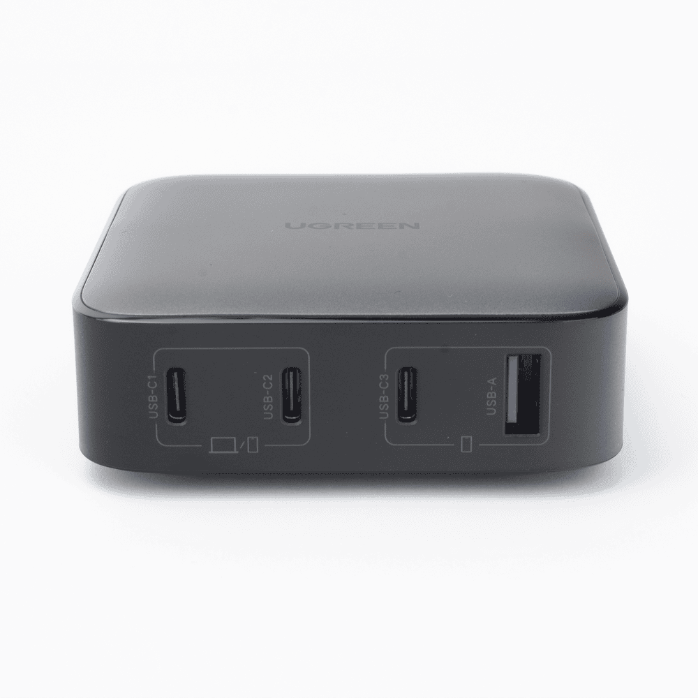 90736-AD-1-l Cargador de Escritorio de 100W | 4 Puertos de Carga Rápida | 3 USB-C | 1 USB-A | Tecnología GaN II +SIC | Power Delivery 3.0 | Quick Charge 4.0 | Chip Confiable y Carga Inteligente | Optimiza la Experiencia de Carga 90736 2