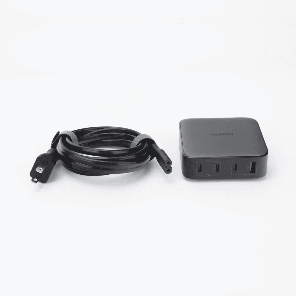 90736-AD-2-l Cargador de Escritorio de 100W | 4 Puertos de Carga Rápida | 3 USB-C | 1 USB-A | Tecnología GaN II +SIC | Power Delivery 3.0 | Quick Charge 4.0 | Chip Confiable y Carga Inteligente | Optimiza la Experiencia de Carga 90736 3