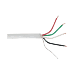 Cable 4 x 18 AWG / Blindado / 305 Metros (1000 Pies) / Riser / UL / Color Gris / Hecho en México 9274-AD-1-l