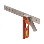 Escuadra Especial de 12 Pulgadas, con Bordes de 45° y 90° y Regla Magnética. Ranura en V para Diámetro de Tubo Conduit 935CSEL-AD-3-l