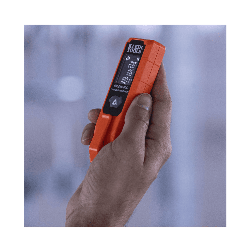 93LDM100C-AD-6-l Medidor Compacto Láser de Distancias. Rango: 5.1 cm a 30.5 m / Opción cm o pulg. o Combinado / Clip para Bolsillo. 93-LDM-100C 7