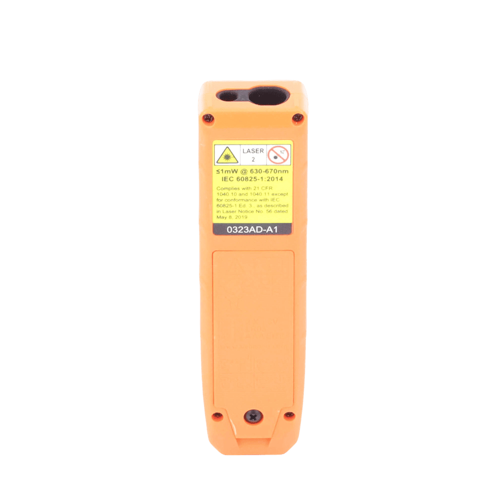 93LDM100C-AD-8-l Medidor Compacto Láser de Distancias. Rango: 5.1 cm a 30.5 m / Opción cm o pulg. o Combinado / Clip para Bolsillo. 93-LDM-100C 9