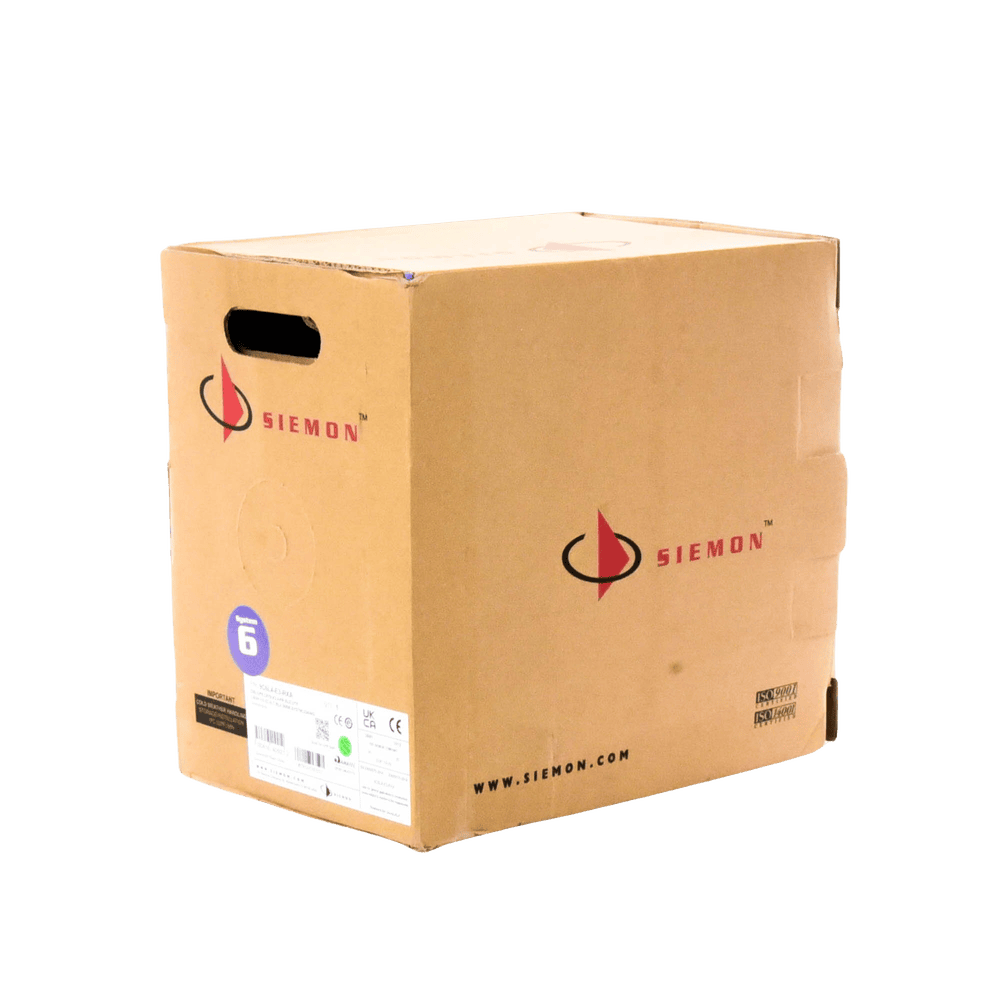 9C6L4E3RXA-AD-2-l Bobina de Cable UTP Reelex, de 4 Pares, Alto Desempeño Cat6, LS0H (Bajo Humo, Cero Halógenos), Color Violeta, 23 AWG, 305 Metros (1000 Pies) 9C6L4-E3-RXA 4
