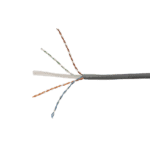 Bobina de Cable UTP Reelex, de 4 Pares, Desempeño Cat6, PVC (CM), Color Gris, 24 AWG, 305 Metros (1000 Pies) 9C6M4E2RXA-AD-1-l