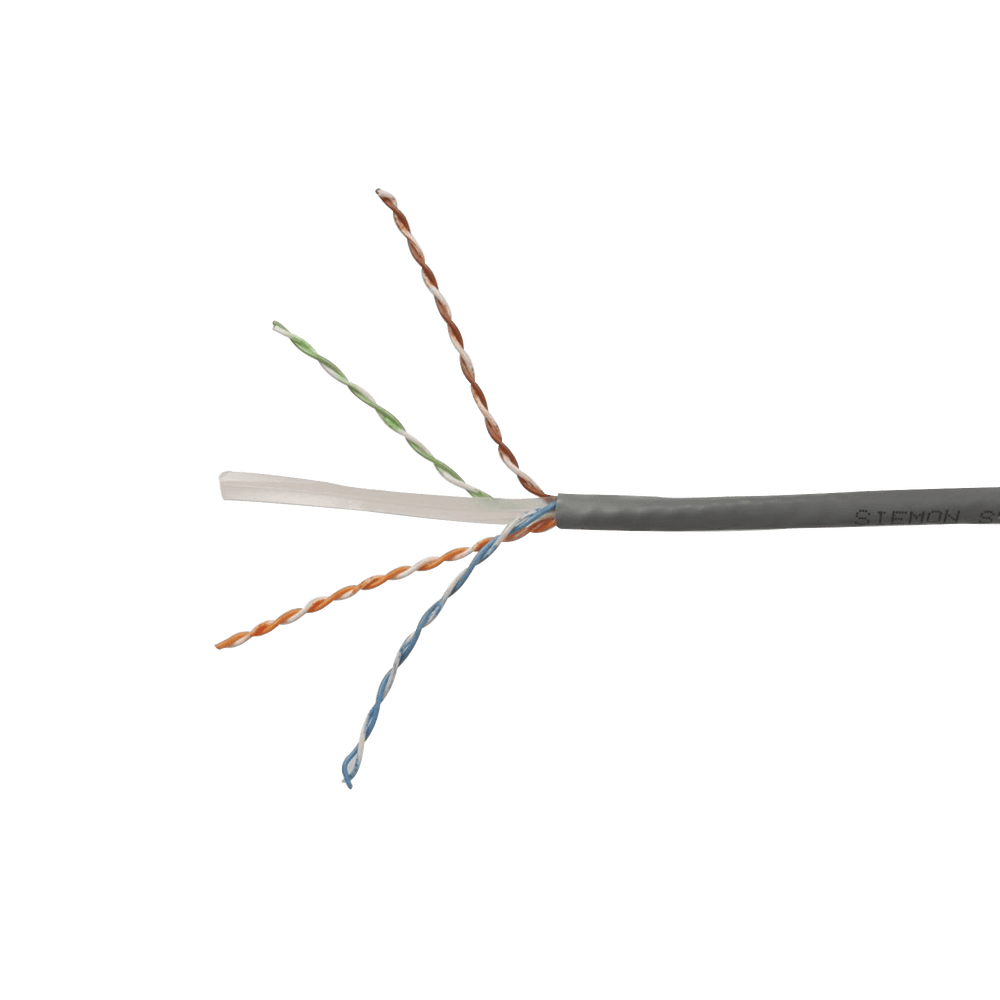 9C6M4E2RXA-AD-1-l Bobina de Cable UTP Reelex, de 4 Pares, Desempeño Cat6, PVC (CM), Color Gris, 24 AWG, 305 Metros (1000 Pies) 9C6M4-E2-RXA 3