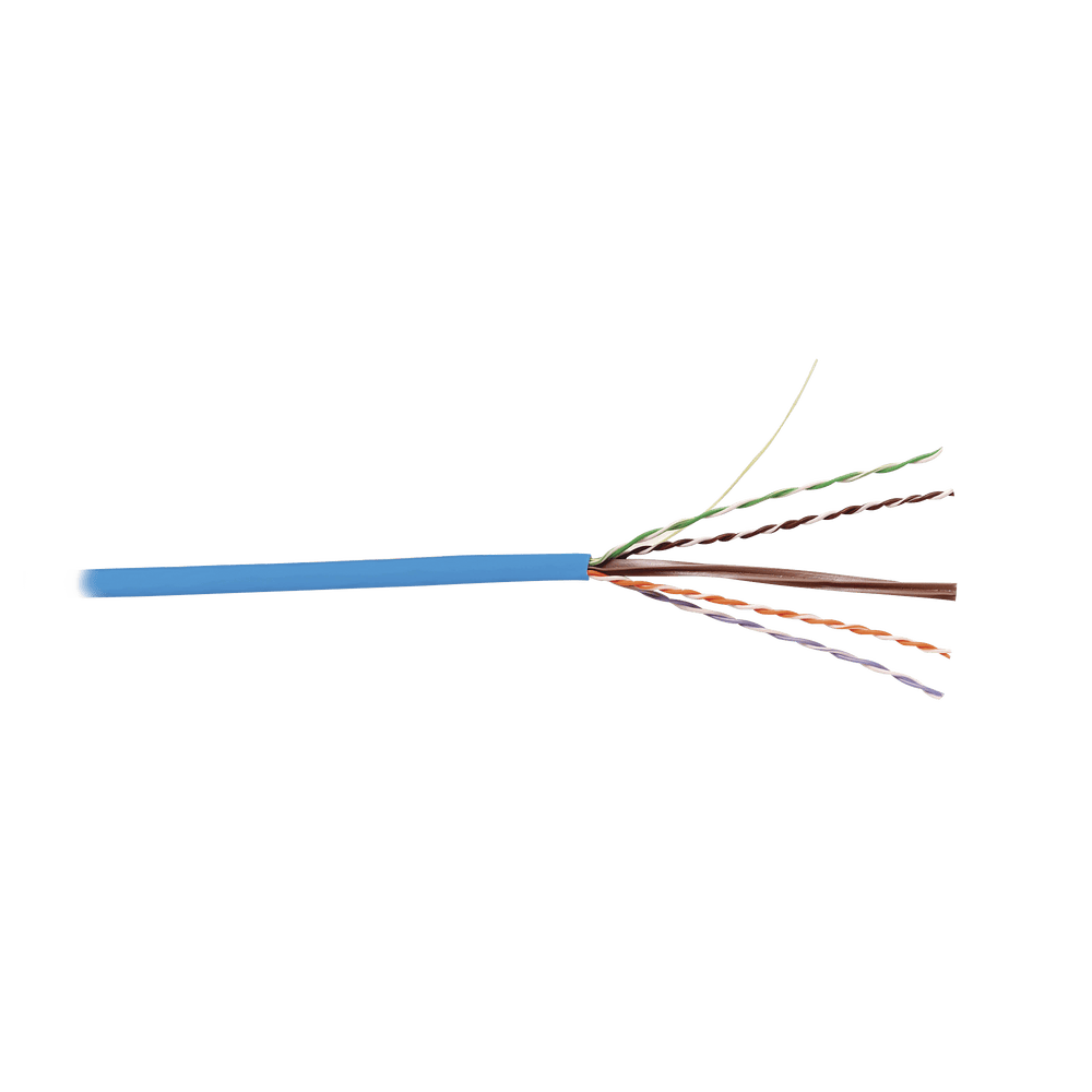9C6M4E306RXA-AD-1-l-1 Bobina de Cable UTP Reelex, de 4 Pares, Alto Desempeño Cat6, PVC (CM), Color Azul, 23 AWG, 305 Metros (1000 Pies) 9C6M4-E3-06-RXA 3