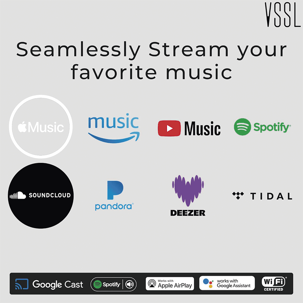 A3X-AD-3-l VSSL 3 zonas, 6x50W, con Chromecast, Alexa Cast, Airplay, Spotify Conn en cada zona - funciona con GoogleAsst A3X 7