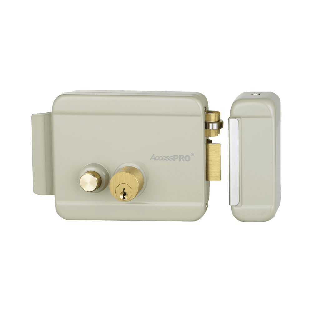 ACCESSRIMB-l Cerradura Eléctrica con Botón de Salida/ Incluye Llave / Exterior / Derecha ACCESSRIMB 1