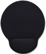434362 Mouse Pad con Descansa Muñecas,el material de gel promueve la posición adecuada de la mano y la muñeca, Color negro ACCITL200_full