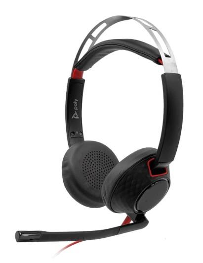 ACCPTS2310_full HP Poly Blackwire 5220, Alambricos, USB-C con adaptador USB-C/A, conector 3.5 mm, Binaural 1