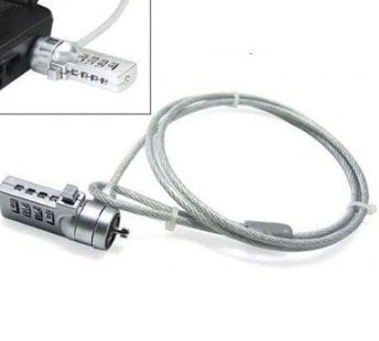 Candado de Combinación, K-Slot (Microsaver), P/Portátiles, Acero, BROBOTIX 128899