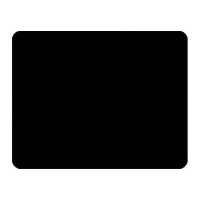 Mousepad Gaming, superficie extra suave y antiderrapante, repelente al agua, bordes cocidos, resistente, 31x40 cms, negro, BROBOTIX 6007082