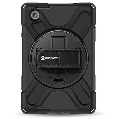 FUNDA PROTECTOR C/CORREA, USO RUDO, GIRO 360°, PARA LENOVO TAB K10 TB311FU, CON MICA, 406078, BROBOTIX