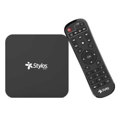 TV BOX Stylos Smart 4K Android 10,H313 2/16GB+2.4/5G WIFI+IR RCU Negro