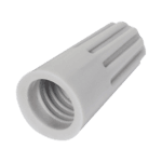 Capuchón roscable / 18 AWG / Gris / Paquete de 25 piezas. AE00010-l